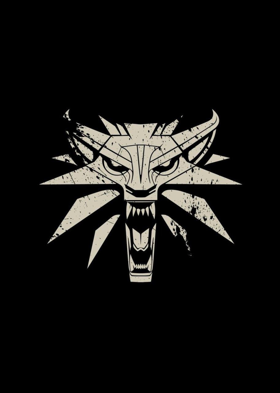 Картина постер Gee! The Witcher Ведьмак логотип 40х60 см TW.09.014 - фото 1