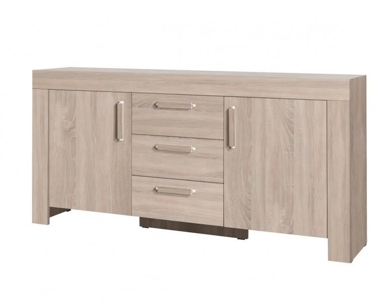 Комод с 3 ящиками Jurek Cezar REG 13 2D из ДСП Сонома (60603)