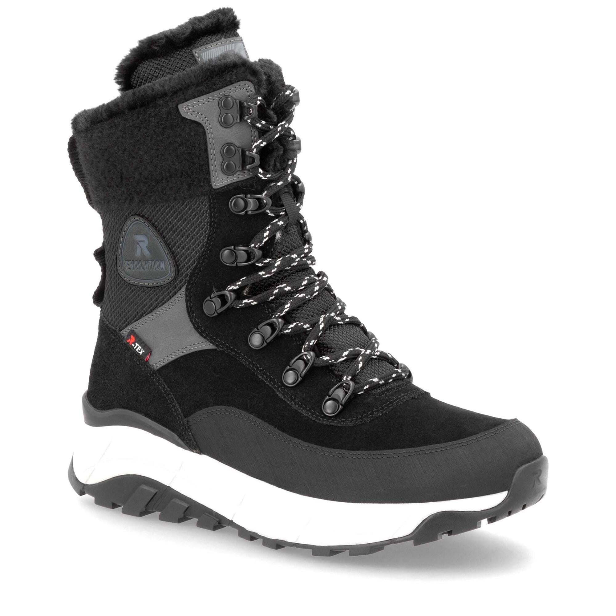 Ботинки женские зимние RIEKER Evolution спортивные р. 37 Черный (013772-37)