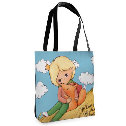 Сумка тканевая Presentville Tenderness Маленький принц (ST 23J019 BL)