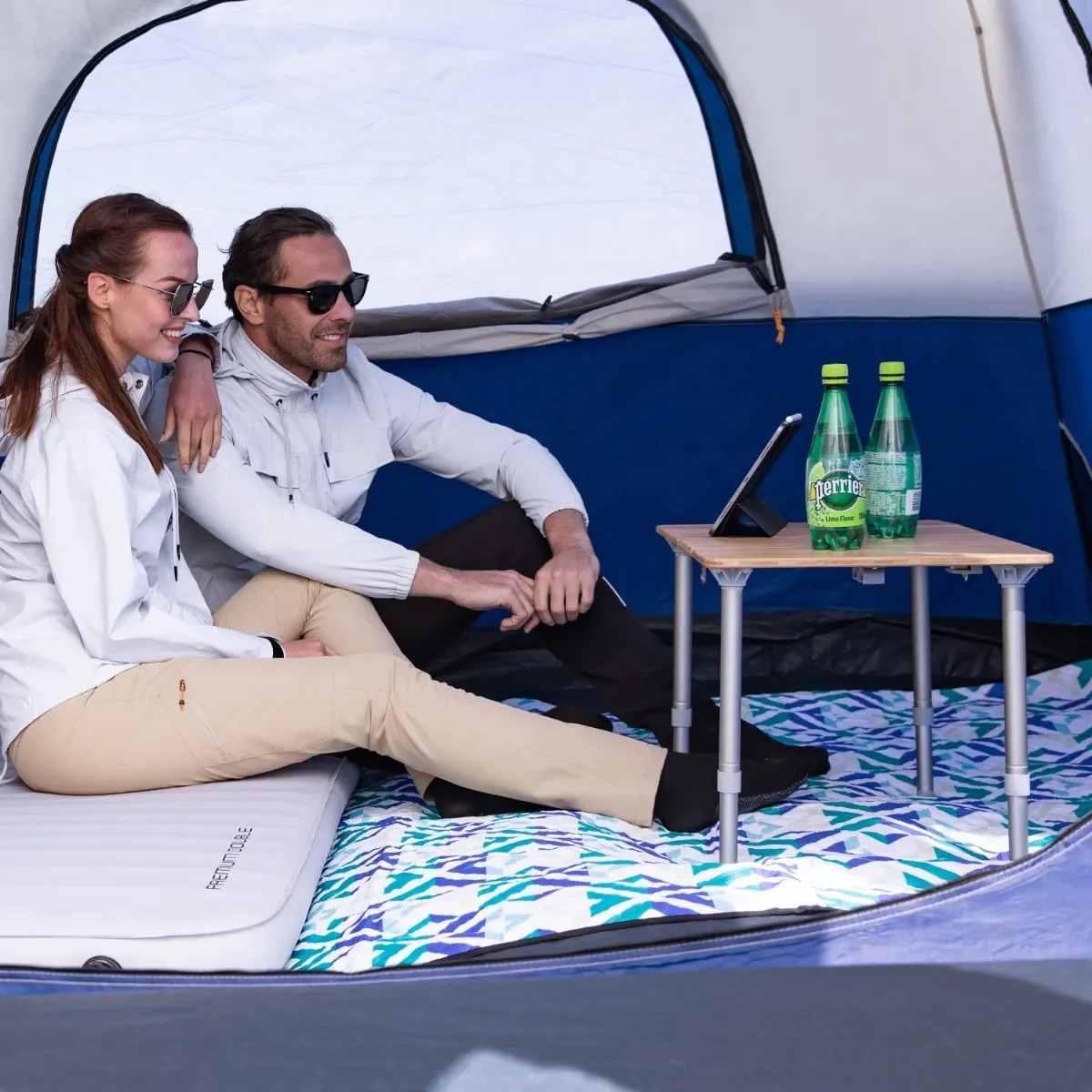 Туристический стол раскладной KingCamp Bamboo KC1913 Yellow (KC1913_YELLOW) - фото 3 Туристический стол раскладной KingCamp Bamboo KC1913 Yellow (KC1913_YELLOW) - фото 3