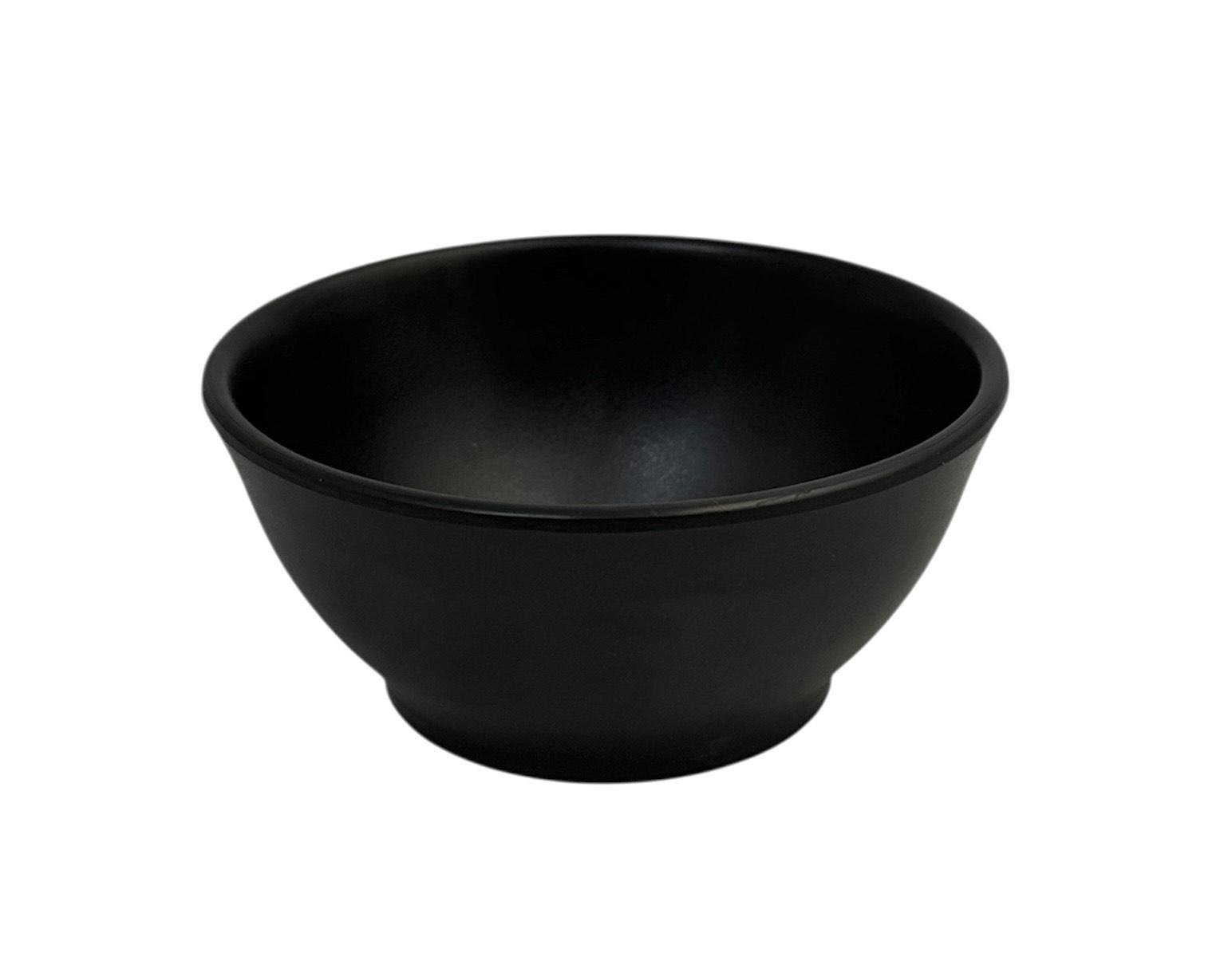 Салатник One Chef з меламіну 280 мл Чорний матовий (29757159)