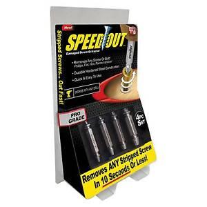 Набор насадок для выкручивания поврежденных саморезов Speed Out (007259) - фото 3 Набор насадок для выкручивания поврежденных саморезов Speed Out (007259) - фото 3