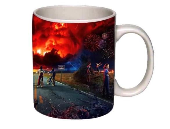 Чашка сериал Очень странные дела Stranger Things Странные чудеса Белый (z1627)