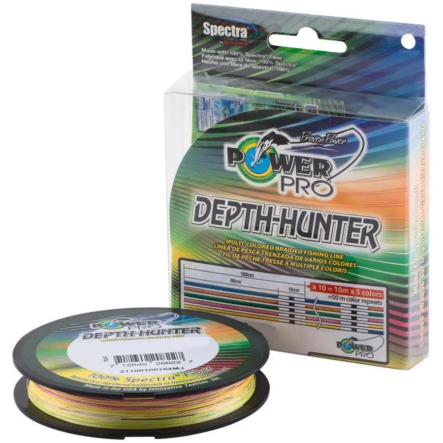 Шнур POWER PRO Depth-Hunter 0,10 мм 11lb/5,0 кг 150 м Multi color (2015436836)
