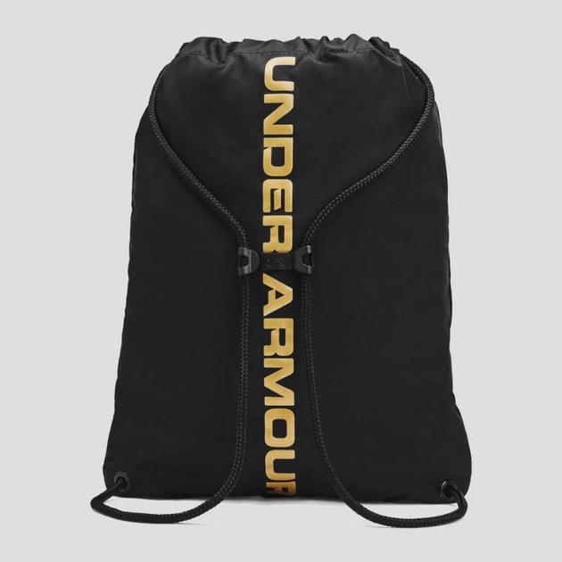 Рюкзак Under Armour Ozsee Sackpack 16 л 28x44 см Черный (1240539-010) - фото 3