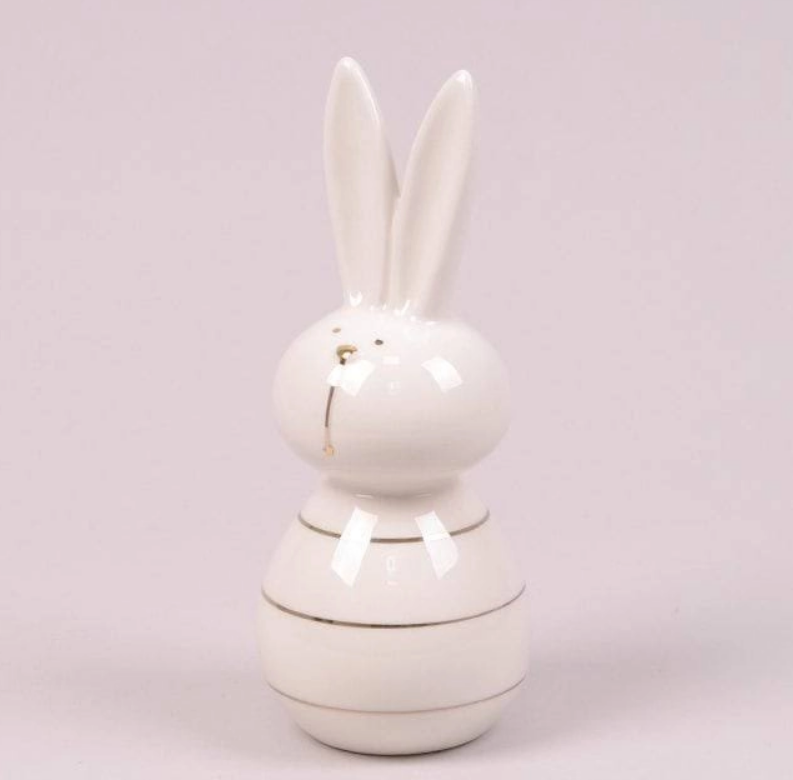 Фигурка керамическая Зайка 18,5 см (38625)