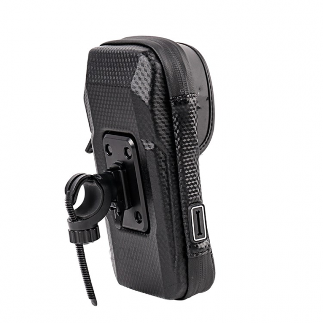 Велосумка на руль для телефона 160G Baisk до 6,5" Black (576204)