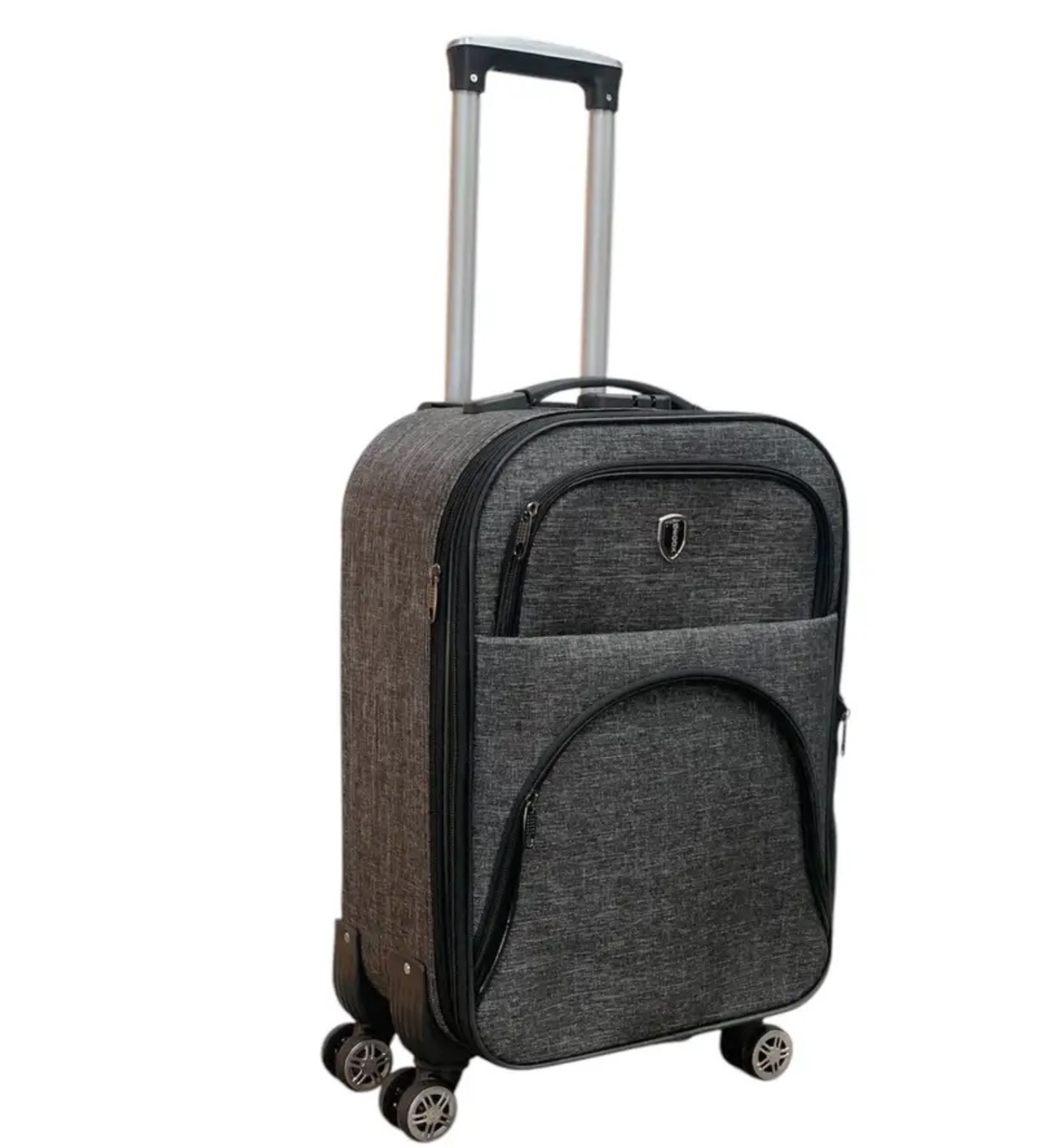 Чемодан тканевый Impertex TK010-S водонепроницаемый на 4 двойных колесах маленький S 50 л