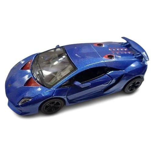 Іграшкова машинка Kinsmart Lamborghini Sesto Elemento Синій (KT5359W)
