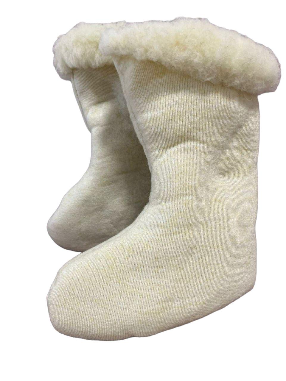 Чоботи зимові Jose Amorales манжета із затяжкою з хутряною вставкою із шкарпетками р. 45-46 Хакі (15234568741) - фото 6