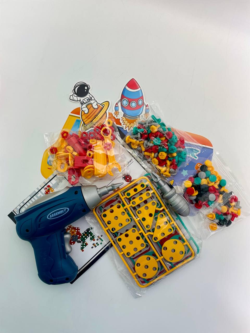 Мозаика RX 2000-25 48 224 элемента/электрическая отвертка/инструкция/в коробке - фото 4 Мозаика RX 2000-25 48 224 элемента/электрическая отвертка/инструкция/в коробке - фото 4