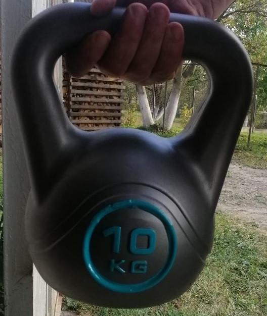 Гиря для кросфіт WCG вінілова 10 кг (0010-1) - фото 4