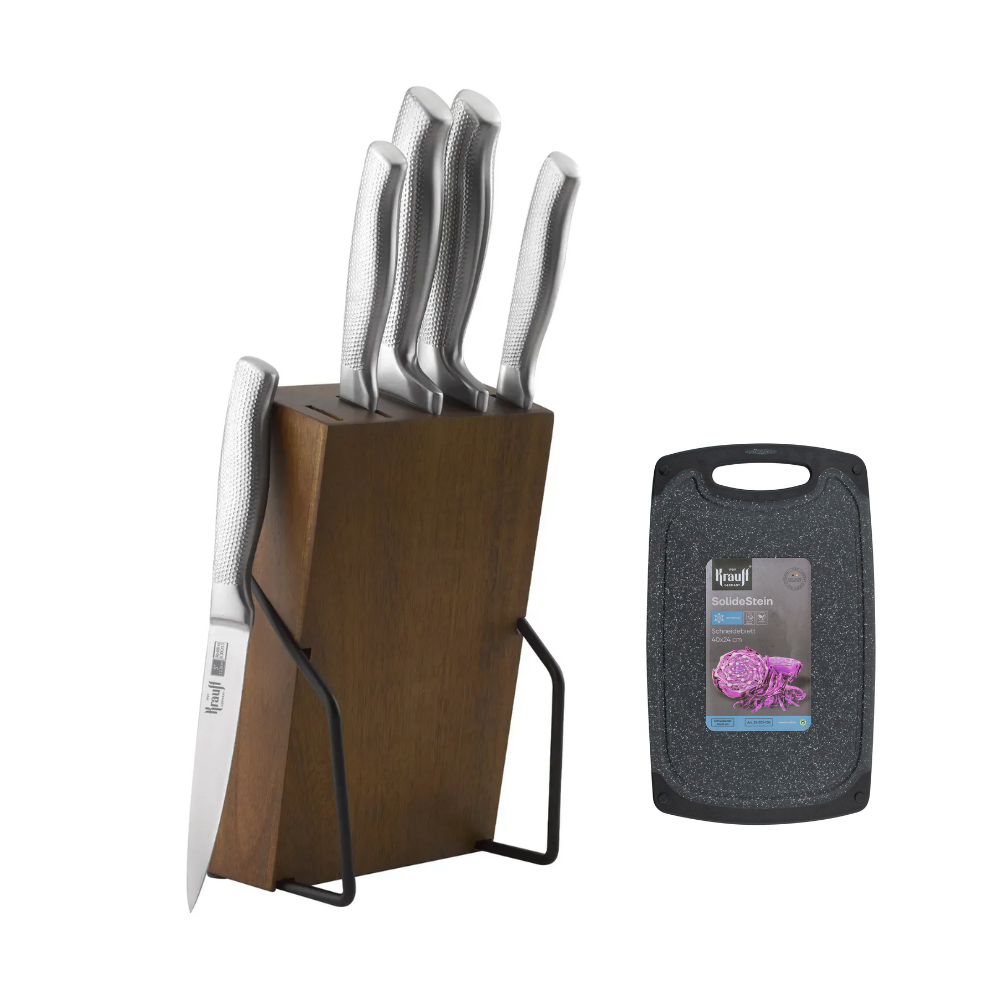 Набор ножей Velion Krauff с кухонной доской 5 шт. (55-333-561)