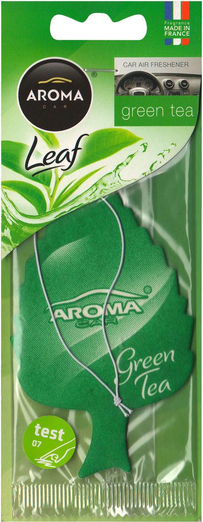 Ароматизатор Aroma Car Leaf Green Tea подвесной лист