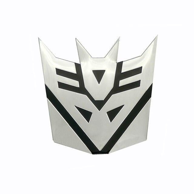 Эмблема алюминиевая Трансформеры Десептиконы Transformers Decepticons 6,8х6,8 см (1094096454)