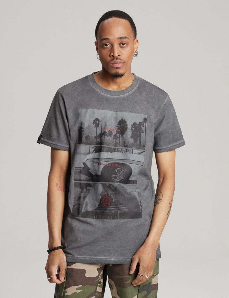 Футболка мужская Diverse JACKALSS E XXXL Графит (5902598831132)