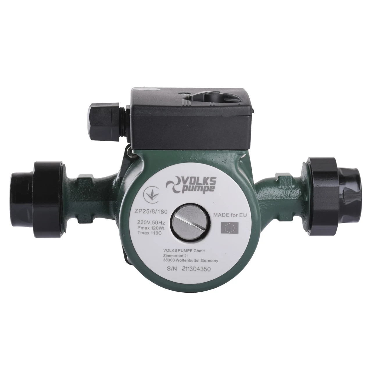 Насос циркуляційний VOLKS pumpe ZP25/8 180 мм (00001125)