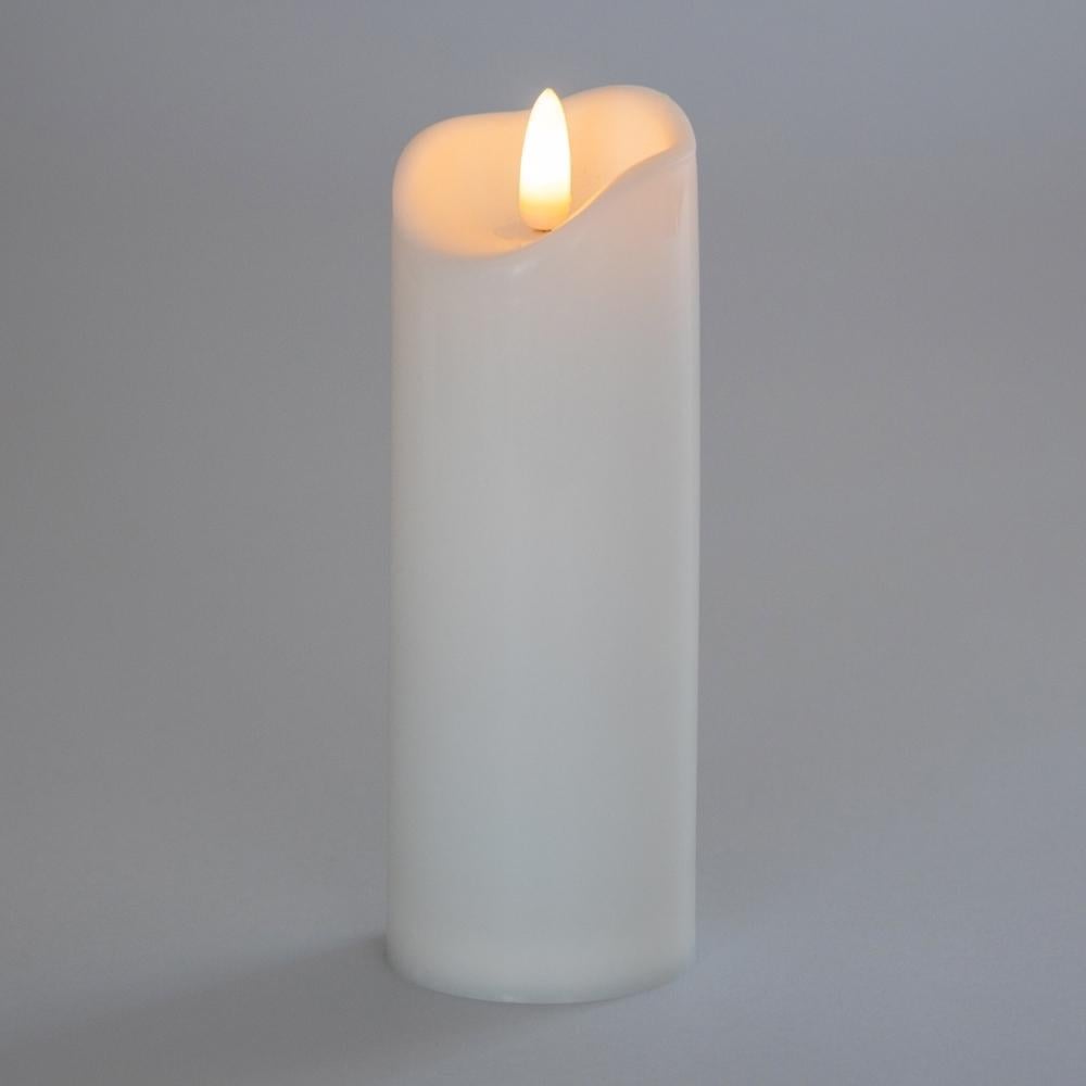 Набор свечей LED 15х5.5 см 3 шт. Белый