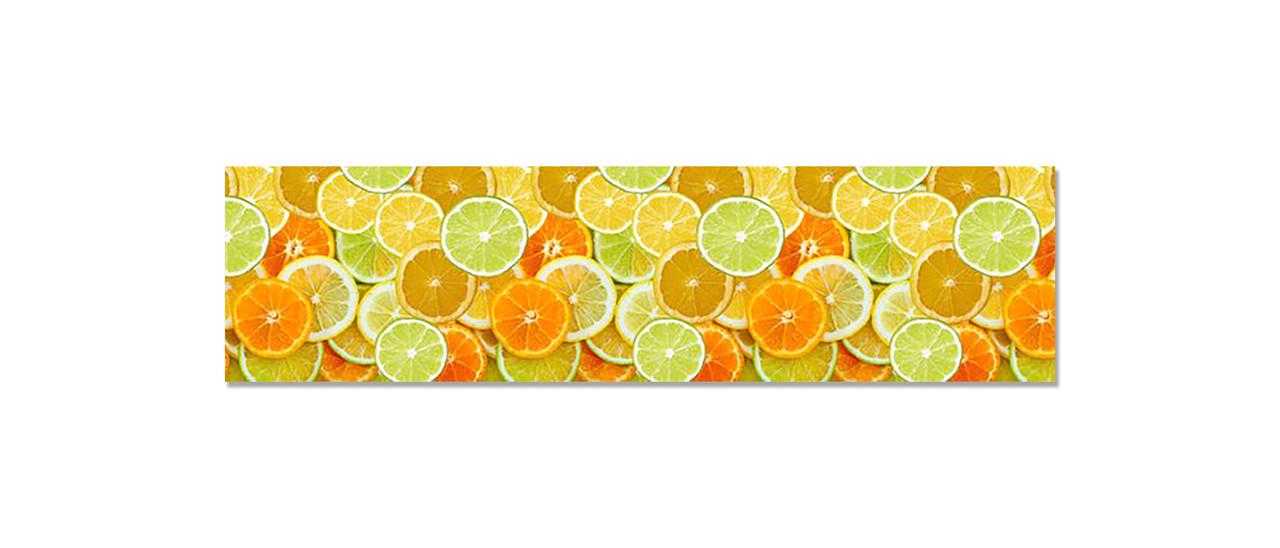 Наклейка виниловая на кухню Zatarga Яркие Цитрусы 650х2500 мм (1289776786) Наклейка виниловая на кухню Zatarga Яркие Цитрусы 650х2500 мм (1289776786)