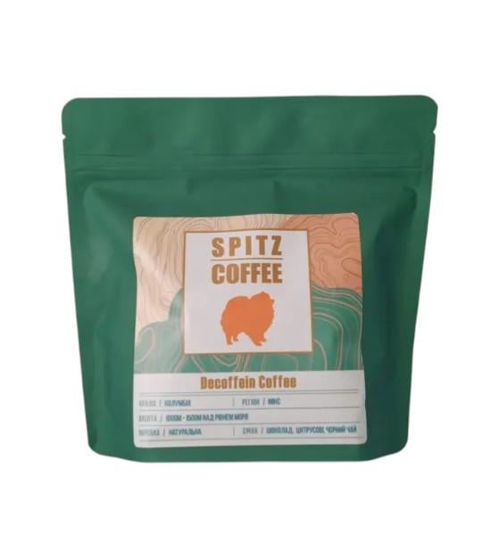 Кофе в зернах SPITZ Coffee Декофеин 250 г (OS-SPITZ-Decoffein)