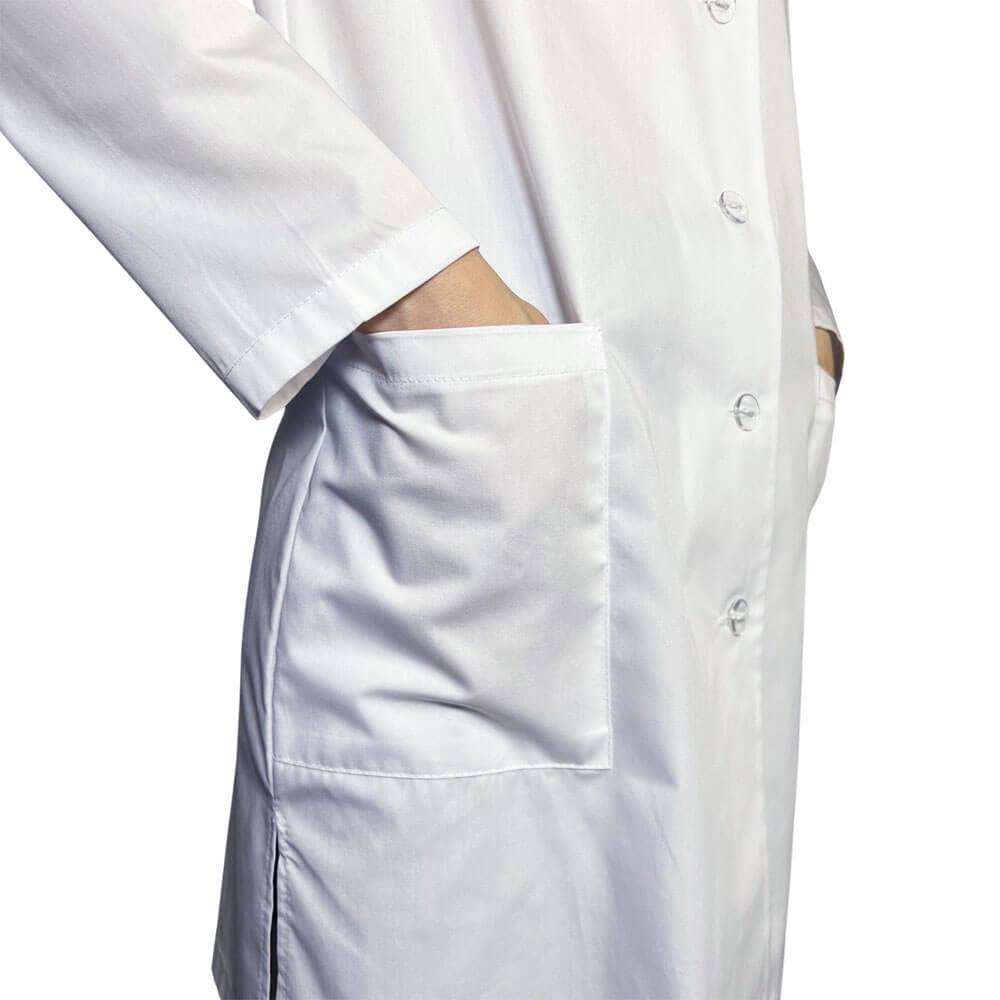 Медицинский халат B.MED by Ridni р. 52 Белый (15221) - фото 4 Медицинский халат B.MED by Ridni р. 52 Белый (15221) - фото 4