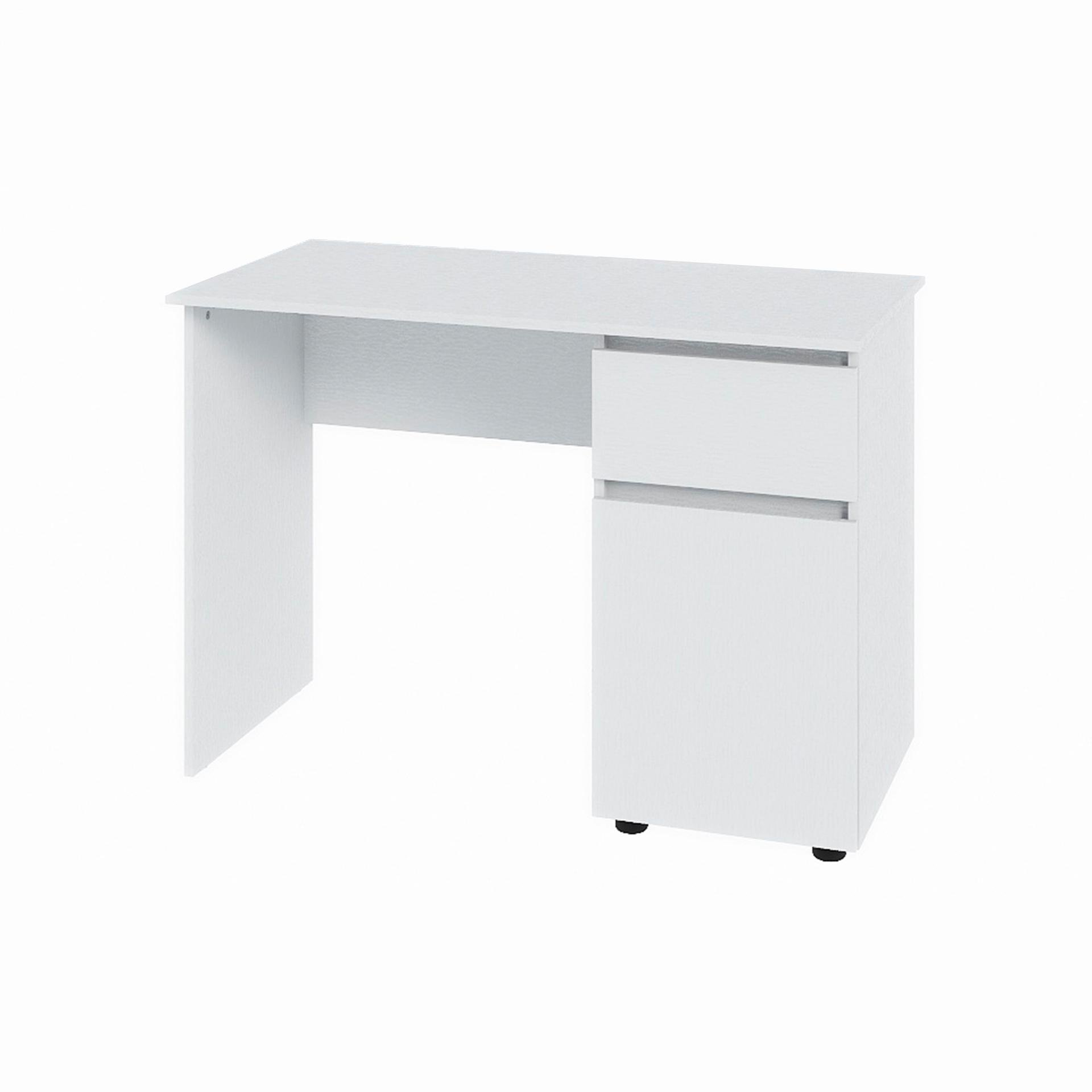 Компьютерный стол Everest Лайт СЛ-1 тумба правая 1100х550х770 мм Нимфея альба (11140) - фото 1 Компьютерный стол Everest Лайт СЛ-1 тумба правая 1100х550х770 мм Нимфея альба (11140) - фото 1