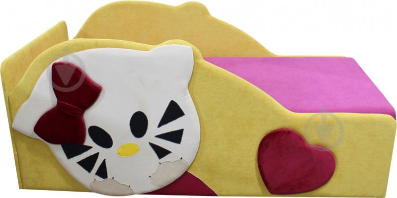 Детский диванчик Ribeka Кити Желтый (26M03)