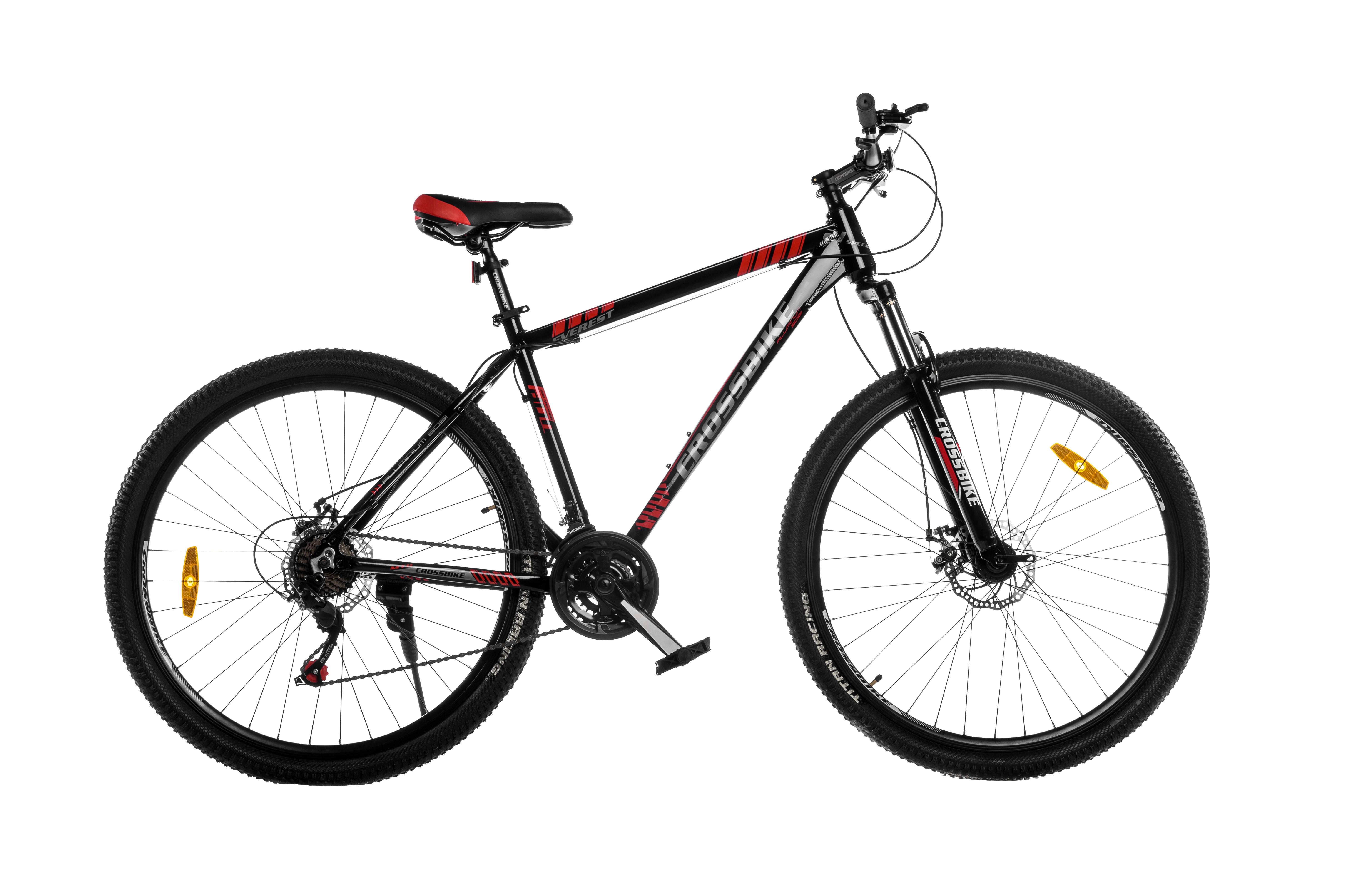 Велосипед CrossBike Everest 29"21" Черно-синий