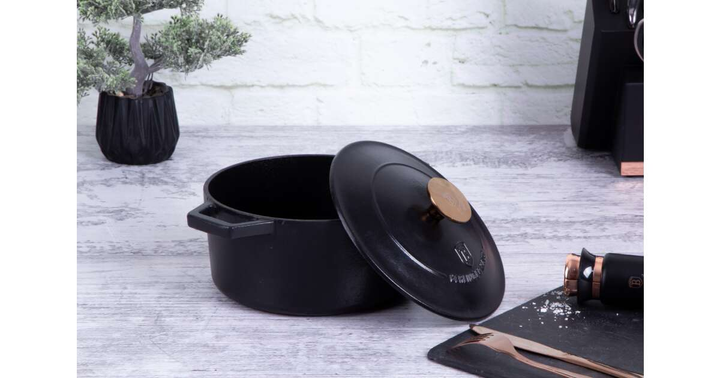 Каструля чавунна 2,75 л Berlinger Haus Metallic Line Rose Gold Edition (BH-6491) - фото 6 Каструля чавунна 2,75 л Berlinger Haus Metallic Line Rose Gold Edition (BH-6491) - фото 6