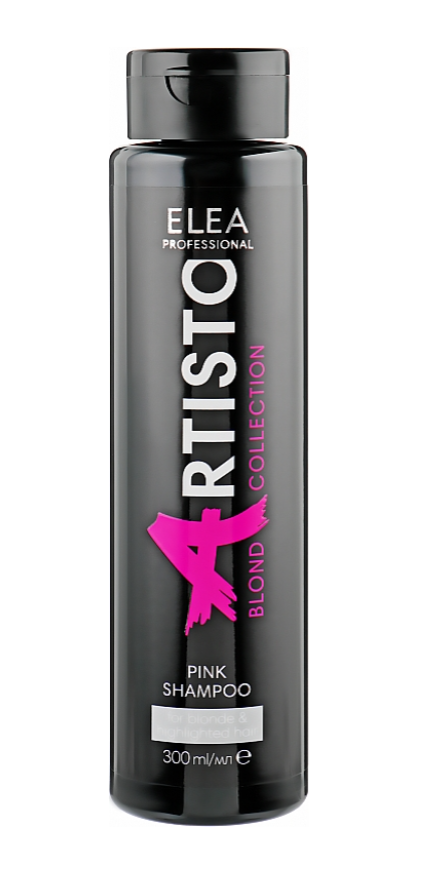 Шампунь розовый тонировочный для волос Elea Professional Artisto Pink Shampoo 300 мл (1002048)