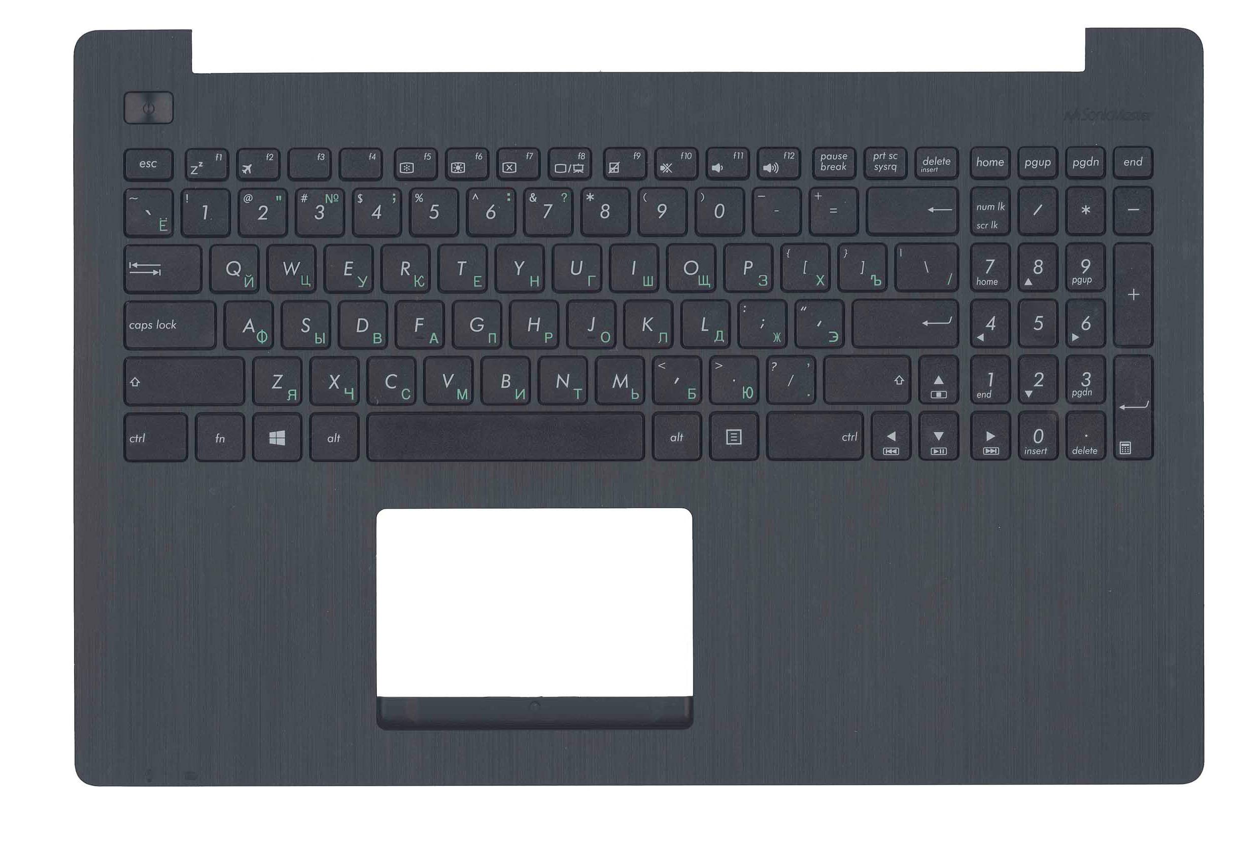 Клавиатура для ноутбука Asus X553 Black TopCase Black