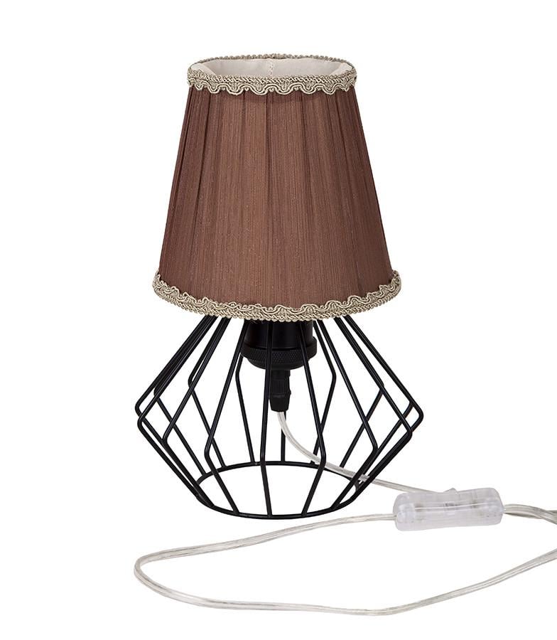 Настольная лампа 756T108F04 BK/BR Черный/Коричневый