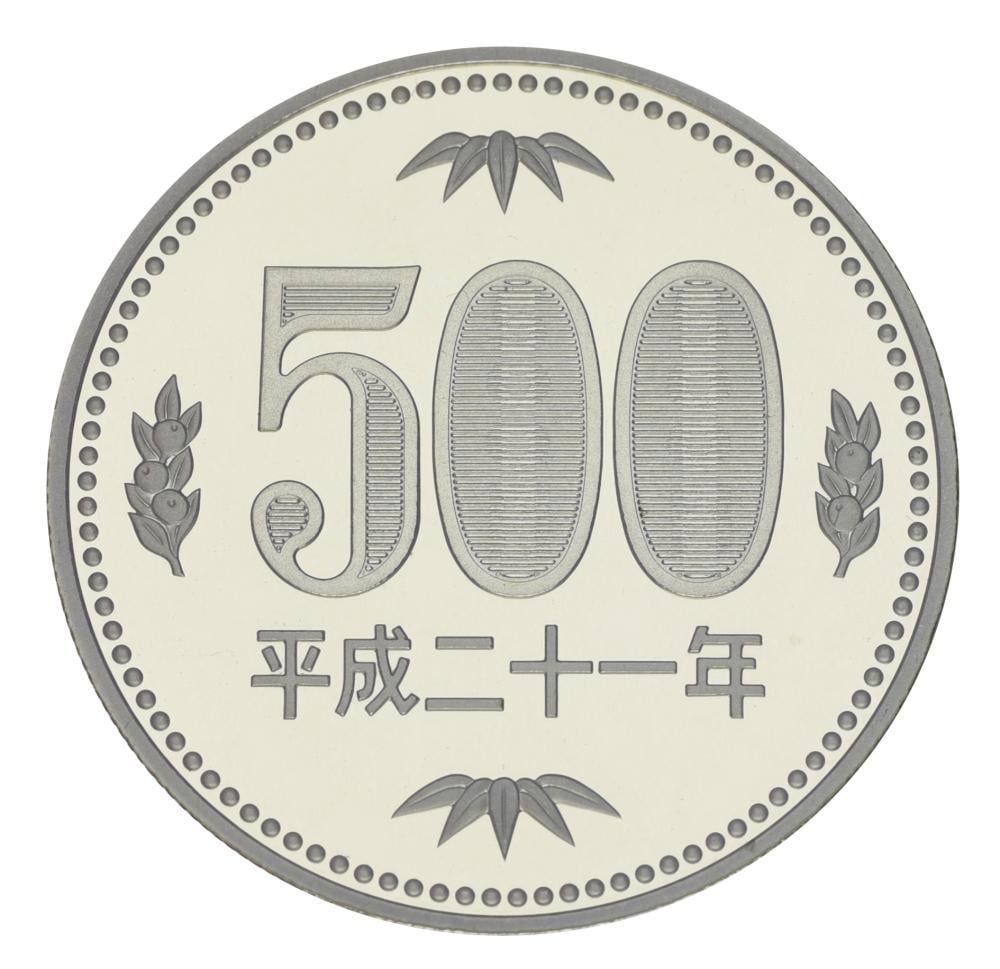 Колекційна монета Японія 500 єн 2009 Proof (М24707)