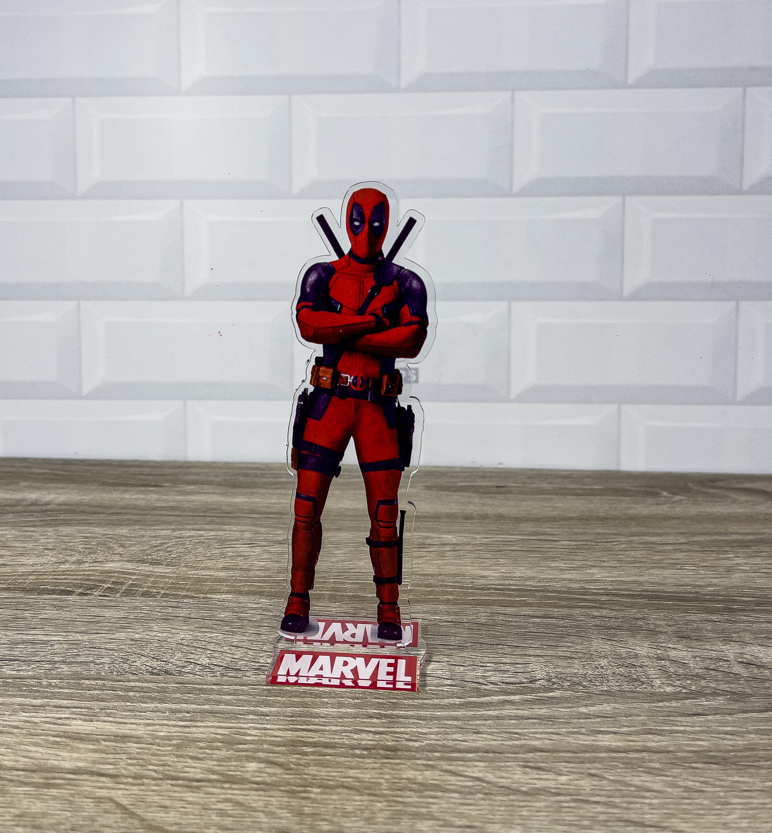 Фігурка акрилова колекційна WorkPlaceShop Marvel-Dead pool-Дедпул 17 см