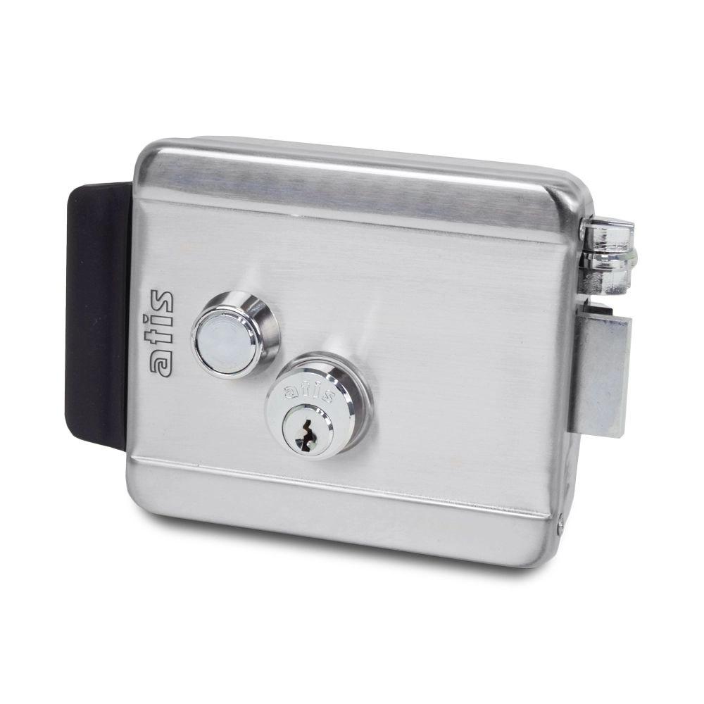 Замок дверной электромеханический Atis Lock SS нержавеющая сталь - фото 4