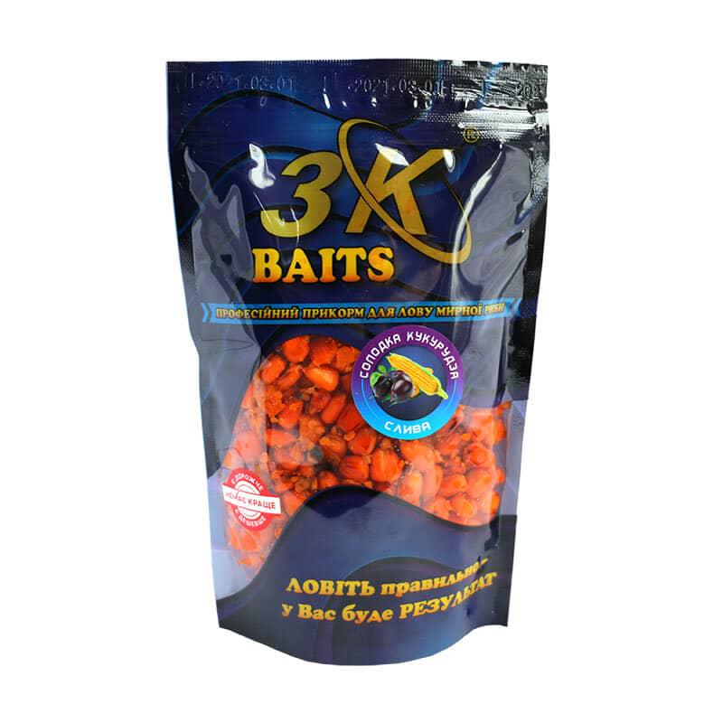 Прикорм 3KBaits Солодка кукурудза Слива 400 г (3KB1123)