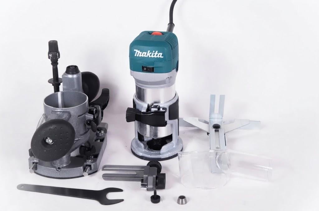 Фрезер Makita RT0700C 910 Вт 10000-30000 об/мин цанги 6 и 8 мм 2 базы (70022058)70022058)