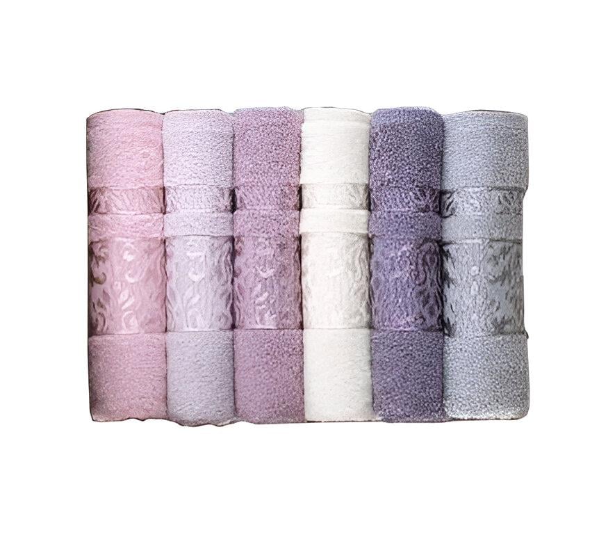 Набор полотенец Cestepe Bamboo Damaks2 90х150 см 6 шт. (18813)