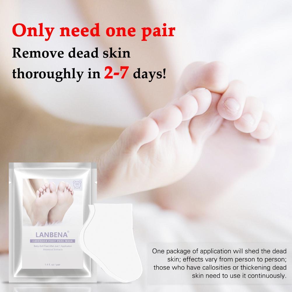 Пилинг для ног Lanbena с лавандой удаляет мертвую кожу (952744871) - фото 4