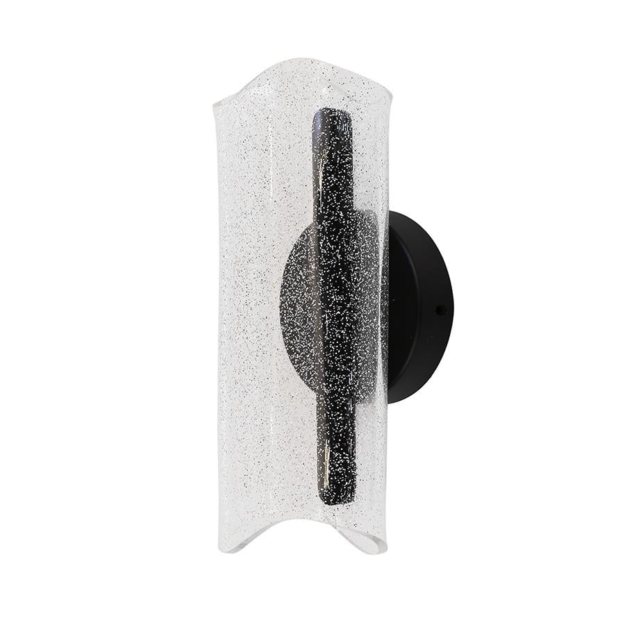 Бра LED 796W6428 BK 5W Черный/Прозрачный