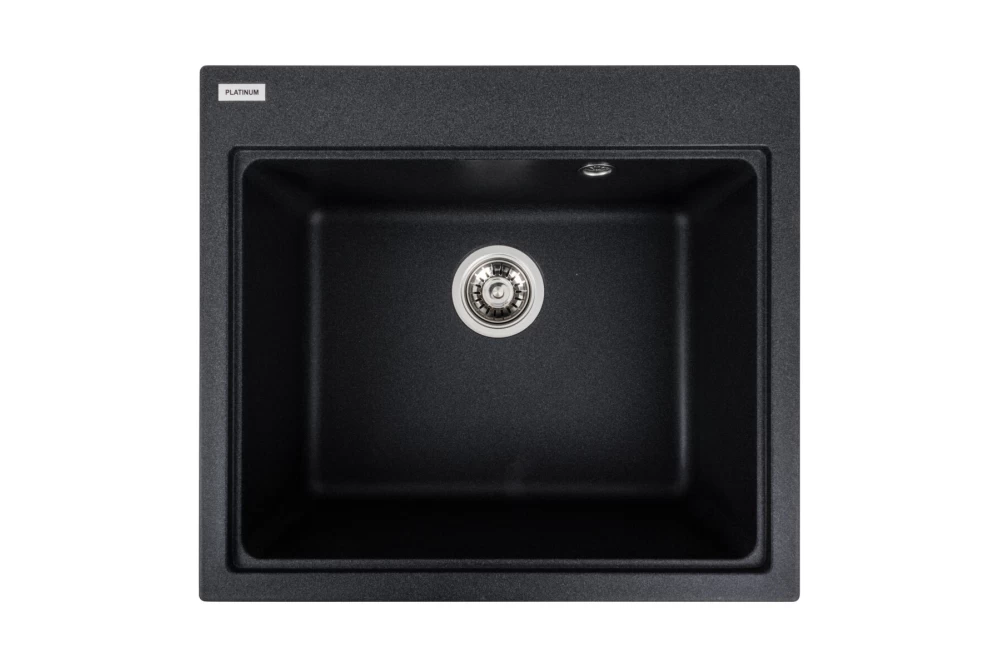 Мийка для кухні Platinum Vesta 5852 Карбон (374758)
