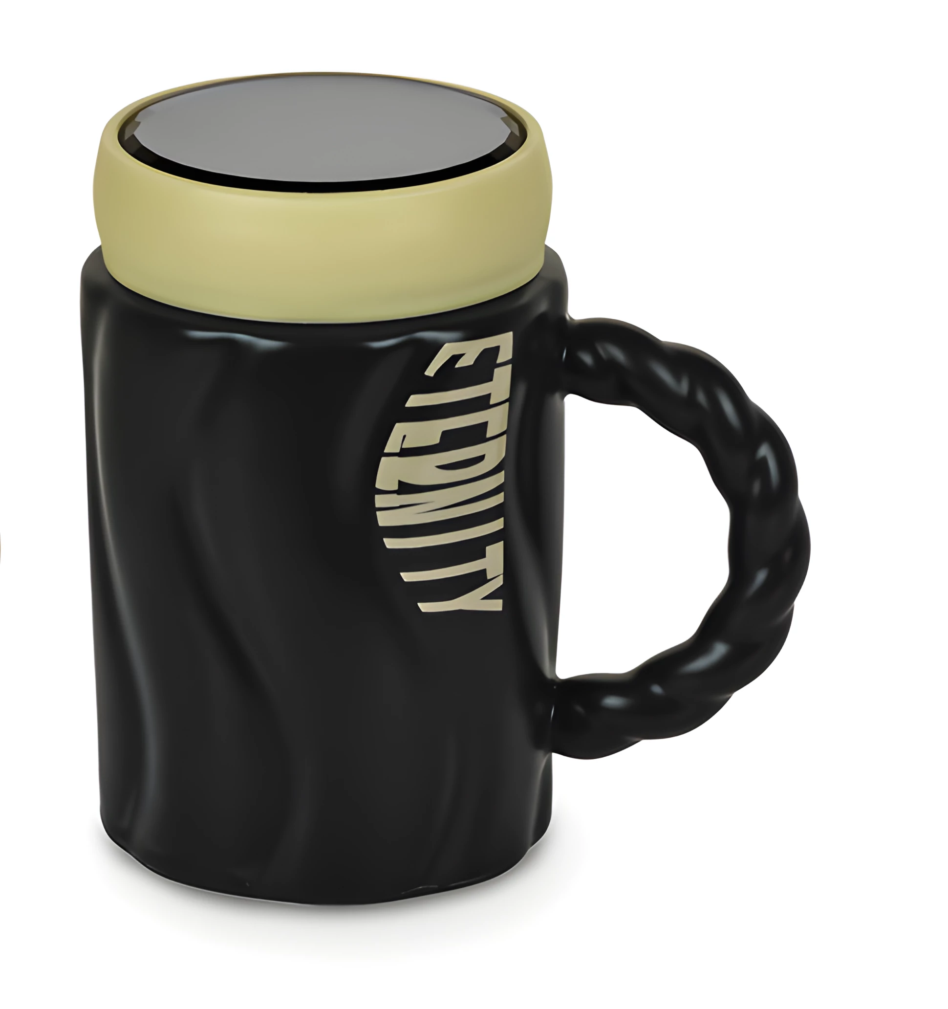 Чашка Eternity Tenderness с крышкой 420 мл Черный (615498)