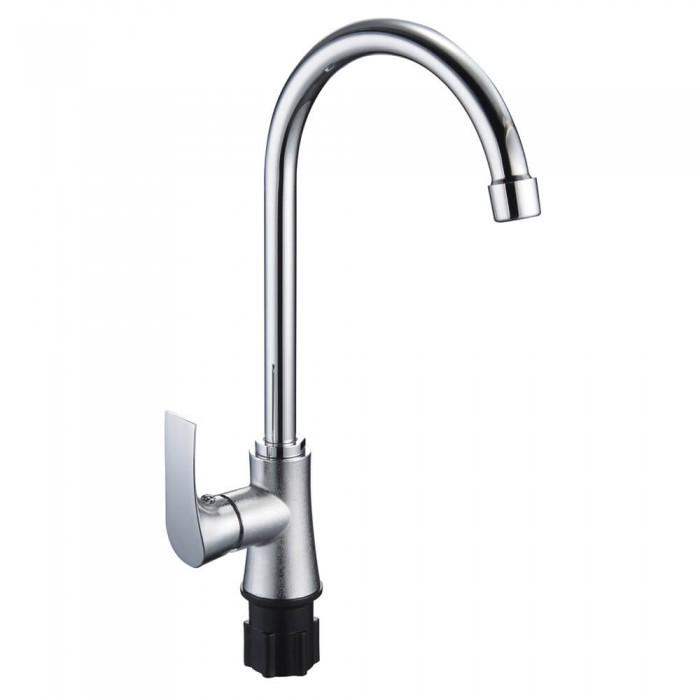 Смеситель для кухни Wezer FAB4 1036601 однорычажный Серый (102556)