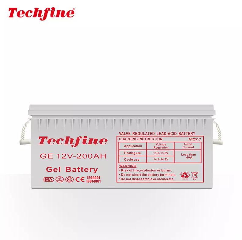 Батарея аккумуляторная Techfine GE12V 200AH (GE12200) - фото 6