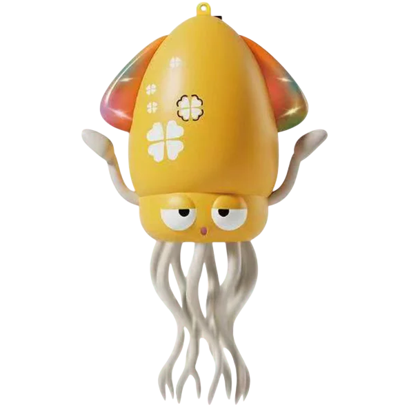 Игрушечный танцующий Кальмар Y02332-1 Желтый