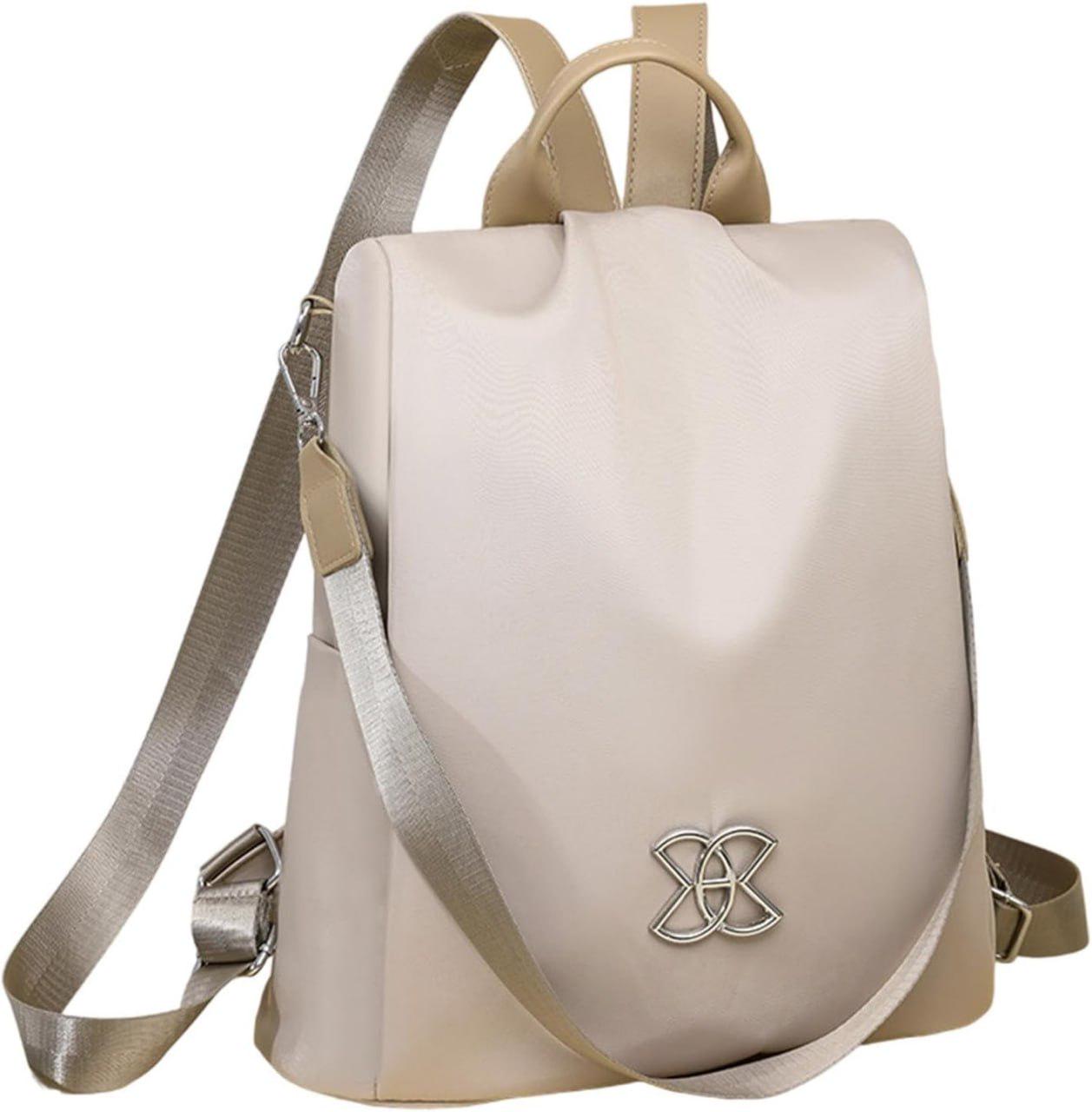 Городской женский рюкзак Fashion 00-0811 Бежевый (00-0811)