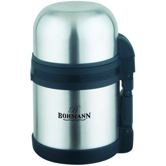 Термос пищевой Bohmann для еды и напитков с ручкой и чашкой 0,8 л (BH 4208) - фото 4 Термос пищевой Bohmann для еды и напитков с ручкой и чашкой 0,8 л (BH 4208) - фото 4