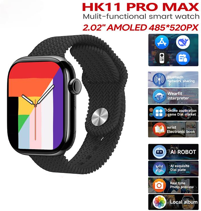 Смарт-годинник з голосовим помічником HK11 Pro Max - фото 4