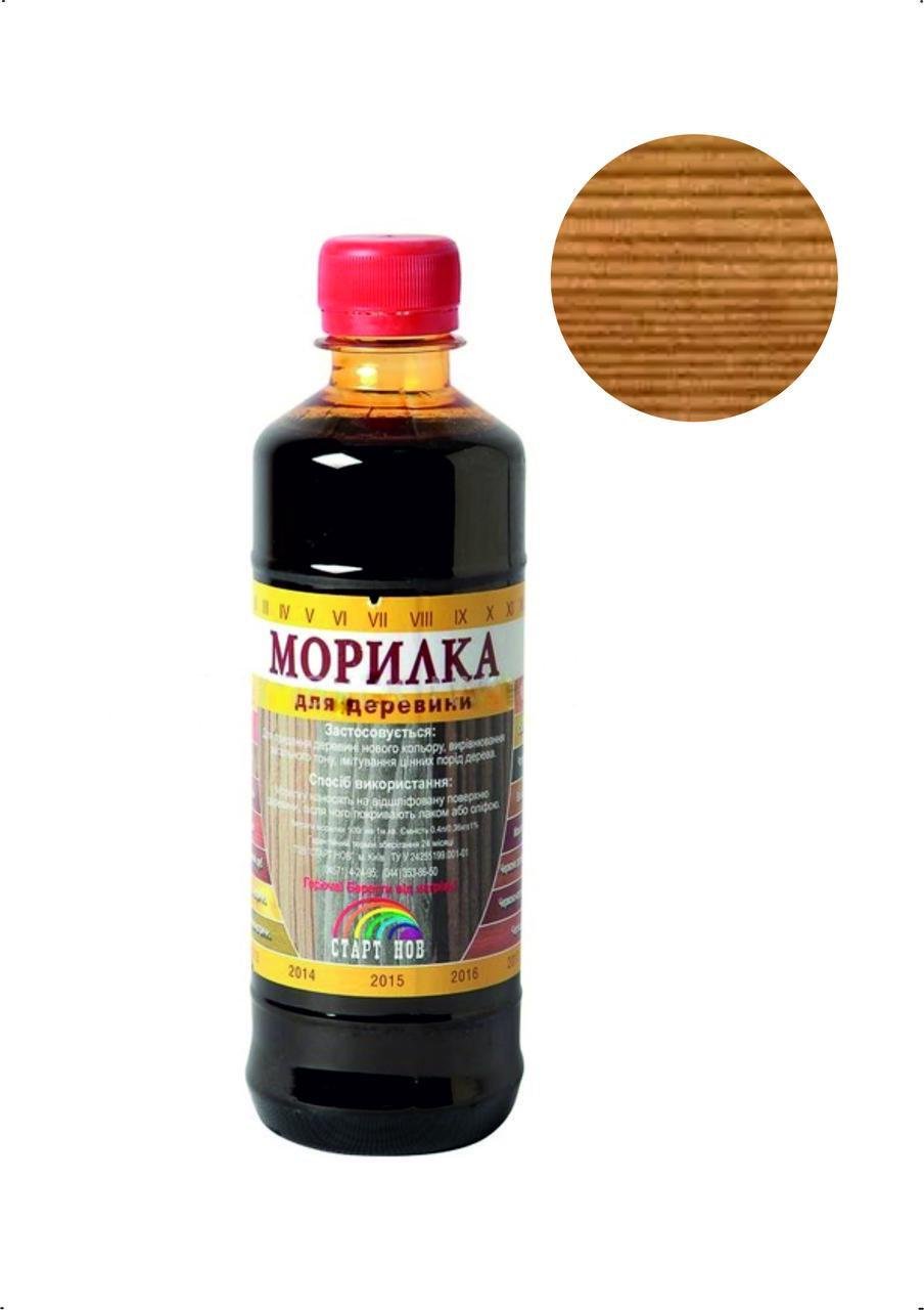 Морилка для дерева СТАРТ НОВ спиртова 0,4 л Вільха (28716178) - фото 1 Морилка для дерева СТАРТ НОВ спиртова 0,4 л Вільха (28716178) - фото 1